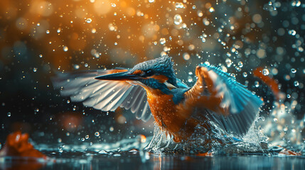 beautiful kingfisher