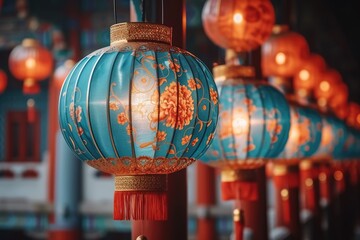 chinese spring festival atmosphere professional photography