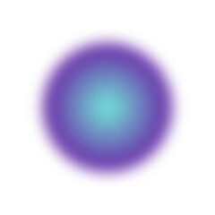 Y2k Gradient circle blurred elements abstract shapes.