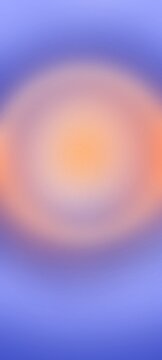 vertical gradient abstract background. soft, blurred round glow in delicate purple and orange tones. wallpaper, screensaver for mobile, smartphone. Blank space for inserting text