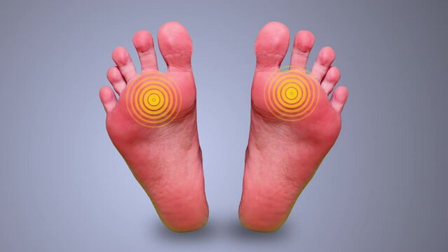 Foot tingling and burning feeling