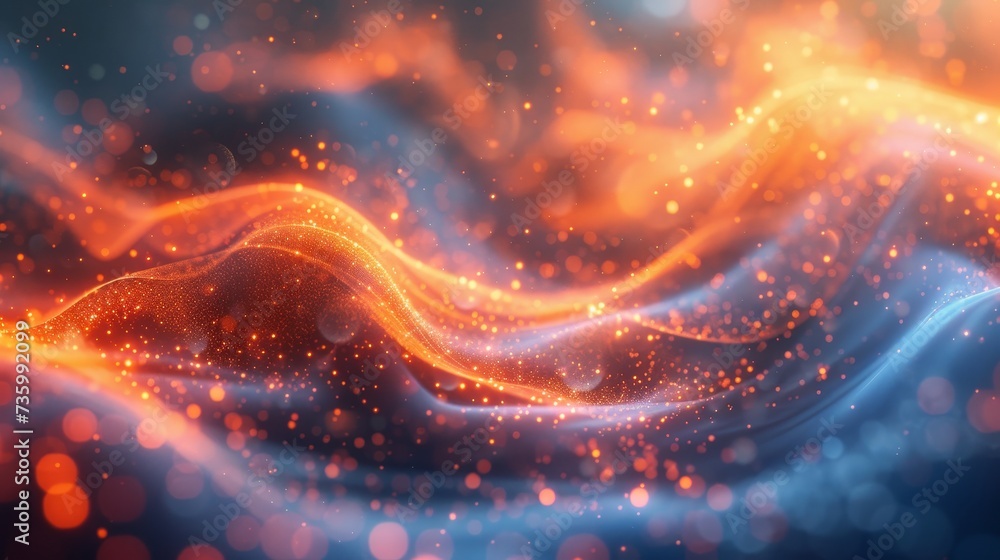 Poster particle-based visual effects
