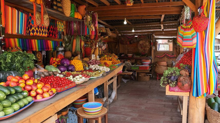 Obraz premium fruit and vegetables