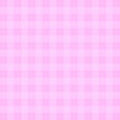 Pink gingham tablecloth plaid pattern background.