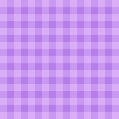 Purple gingham tablecloth plaid pattern background.