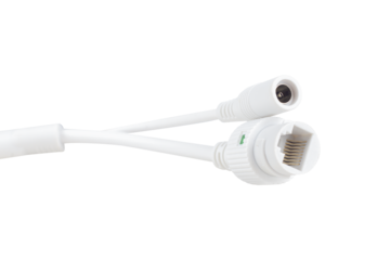 Combined twisted pair patch cord GV-RJ-45+DC, for connecting video surveillance