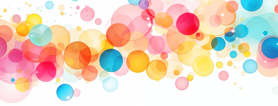 Warm-Toned Abstract Bubble Wallpaper