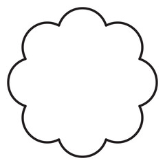 Y2k retro elements abstract shapes and symbols line.