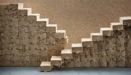 Cardboard Conundrum: Solving the Staircase Puzzle"