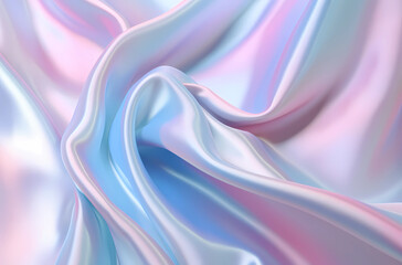 Gradient rainbow abstract background. Neon fabric. Premium Backgrounds. Background for greeting card design, banner, flyer, poster, brochure, voucher. Shimmering colors and gradation of shades. 