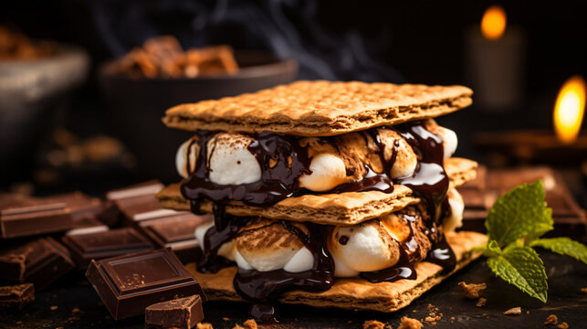 Homemade Marshmallow Smores