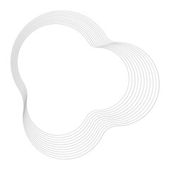 abstract gray wavy linear shapes.