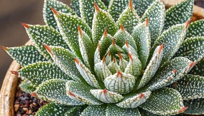 zebra succulent haworthiopsis fasciata formerly haworthia fasciata is a species of succulent plant from the eastern cape province south africa