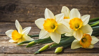 Fototapeta na wymiar spring daffodil flowers