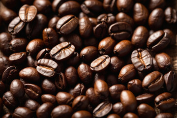 Coffee seed texture background