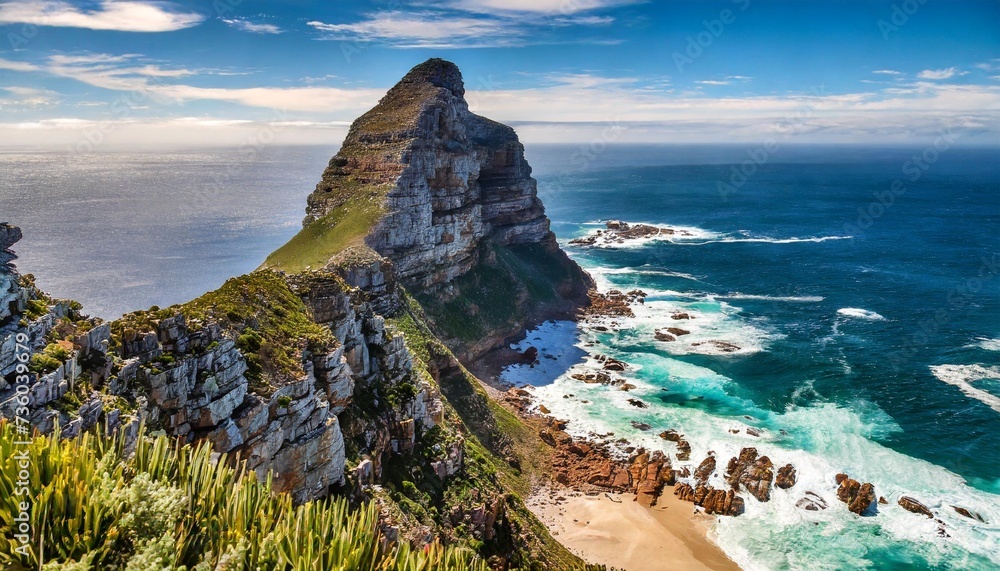 Poster cape of good hope south africa