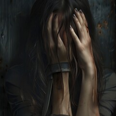 Domestic violence: a poignant portrayal of the harrowing reality behind closed doors, confronting the harsh reality of abuse, trauma, and suffering within intimate relationships.