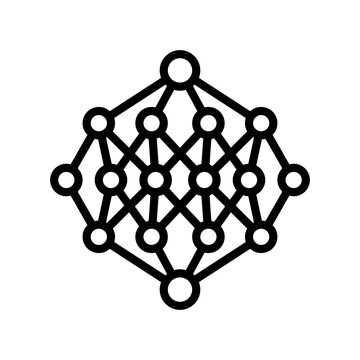 apriori algorithm line icon vector. apriori algorithm sign. isolated contour symbol black illustration