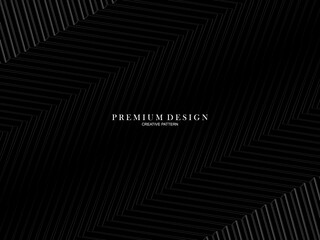 Abstract futuristic dark black background with modern design. Realistic 3d wallpaper with luxurious flowing lines. Premium backgrounds for posters, websites, brochures, cards, banners, apps, etc.