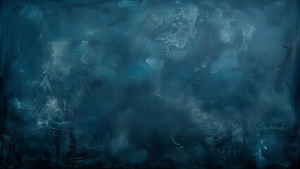 Azure Artistry: A Dark Blue Canvas with Oil Texture