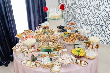 Abundance of Desserts and Pastries on a Table