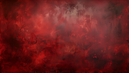 Abstract Aesthetics: A Dark Red Canvas with Oil Texture