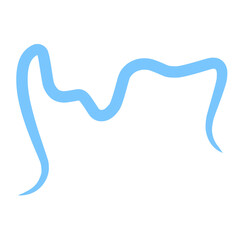 creek line vector