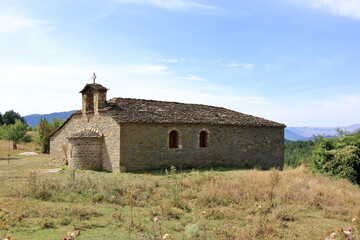Kisha Shen Ilia Church near Shipskë, Voskopoja, Albania