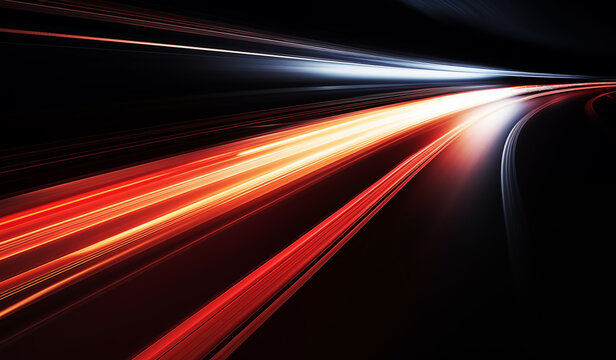 speed light streaks background, motion blur speed effect.	