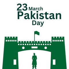 23 March Pakistan Day banner design
