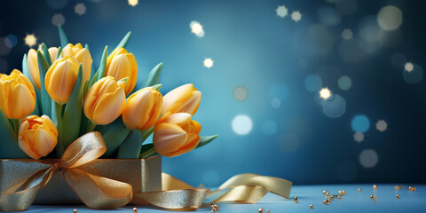 Flowers, spring holidays and home concept .