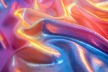 Holographic abstract pastel colors creative background