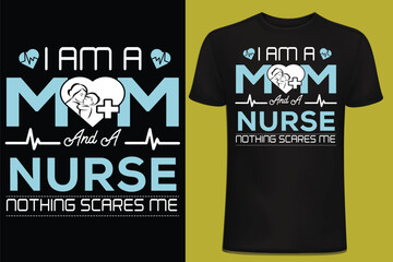 Collection of then vector nurse T-shirt Designs, Nurse T-shirt Design set, Vintage Nurse T-shirt Design collection, Typography Nurse T-shirt Collection, Retro style vector T-shirt Collection