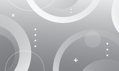 Abstract white gradient background. Eps10 vector