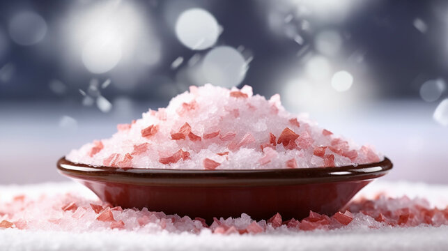 salt in a bowl  high definition(hd) photographic creative image