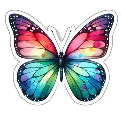 Watercolor Butterfly Clipart