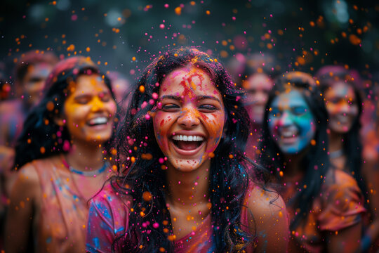 Drenched in Joy at the Holi Festival