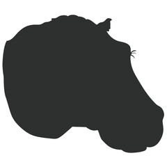 hippo silhouette
