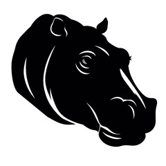 hippo silhouette