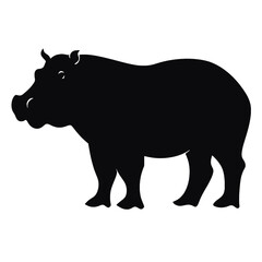 hippo silhouette
