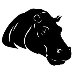 hippo silhouette
