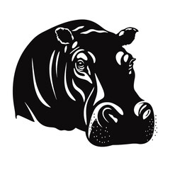 hippo silhouette
