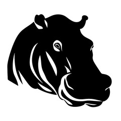 hippopotamus silhouette