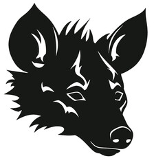 hyena silhouette