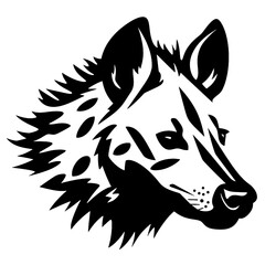 hyena silhouette