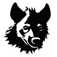 hyena silhouette