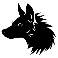 hyena silhouette