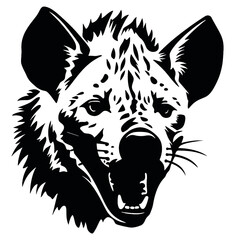 hyena silhouette