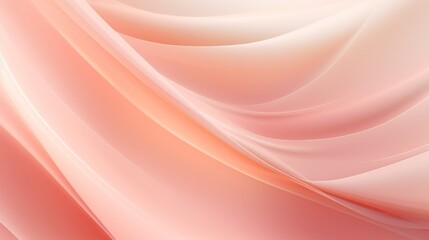 Light pale coral abstract elegant luxury background. Peach pink shade. Color gradient. Blurred lines, stripes. Drapery. Template. Empty. Mother's day. Baby, child Birthday, Valentine. Vintage