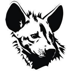 hyena silhouette